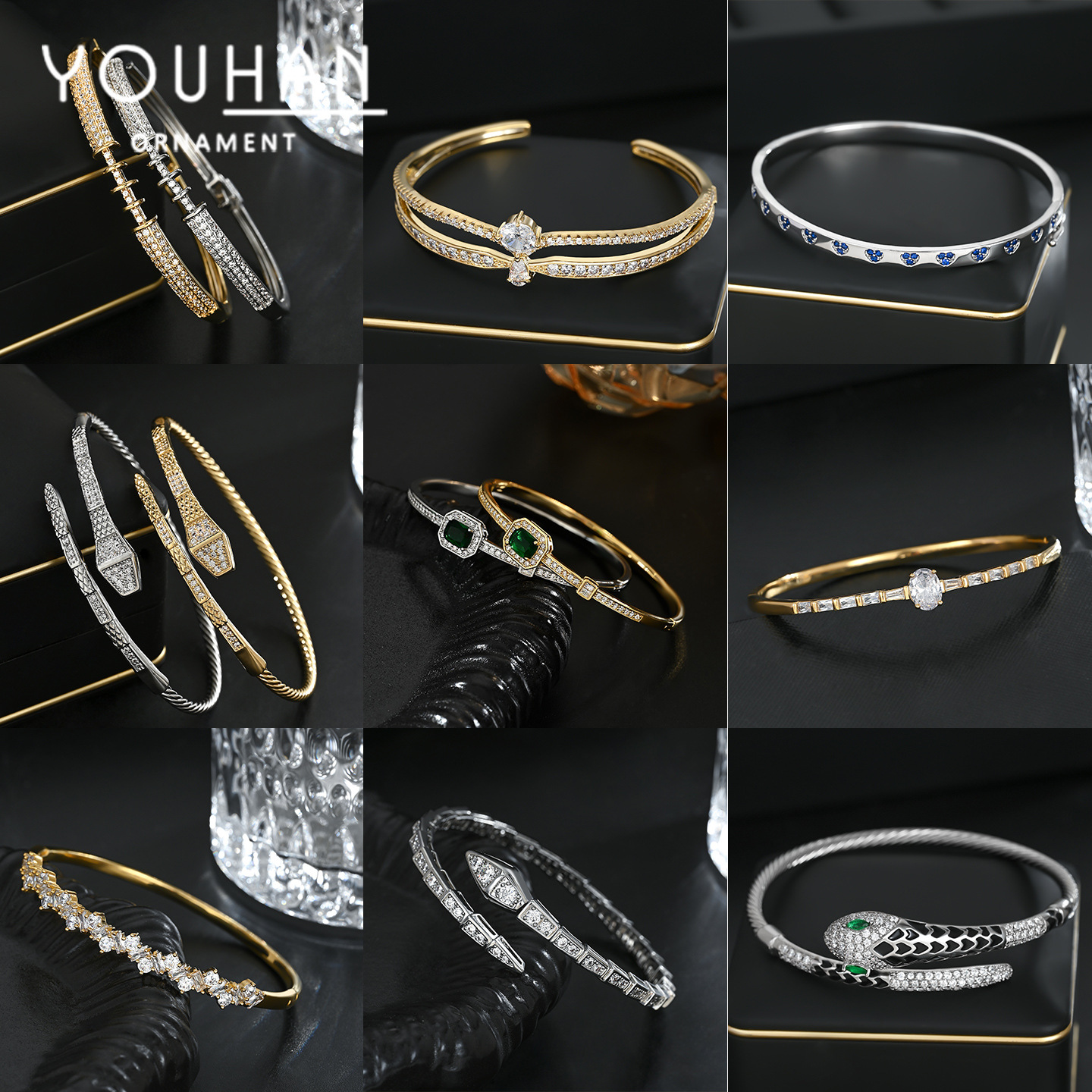Joyas de piedra de oro real, joyas personales, pulseras de lujo ligeras, pulseras de lujo, pulseras rojas, pulseras de lujo