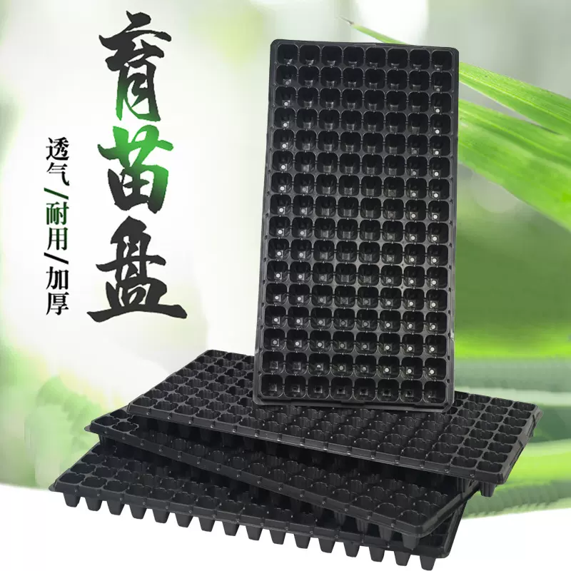 易移植蔬菜多肉扦插育苗盒种植盘pet植物育苗盆花卉育苗穴盘秧盘
