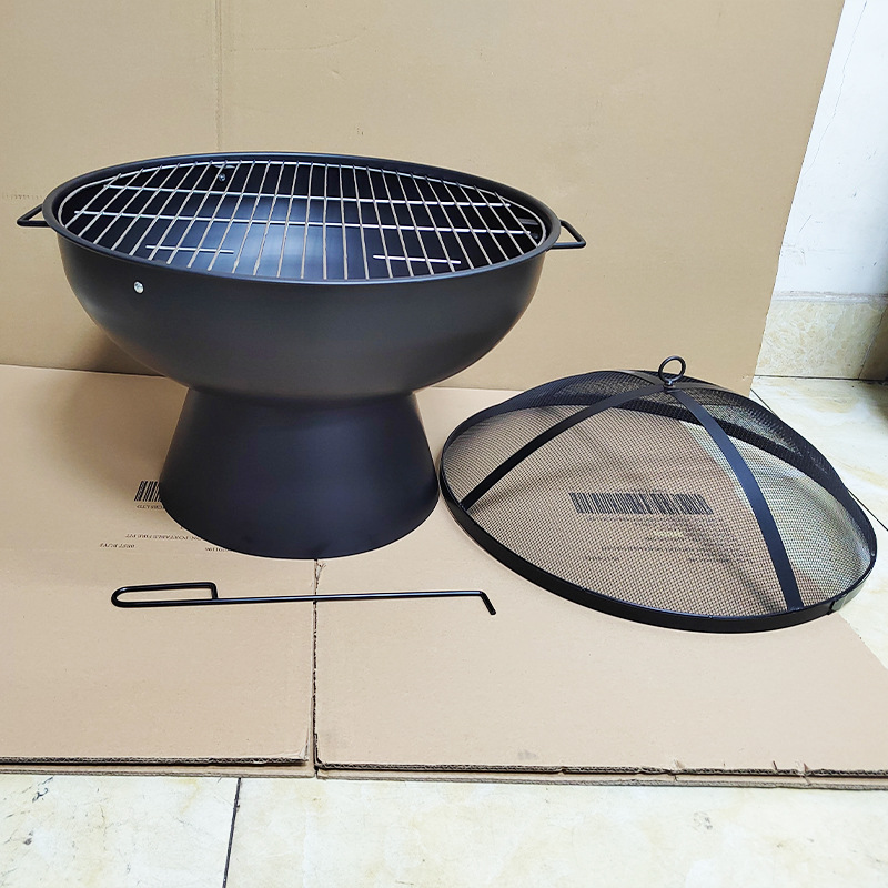 Fabricante de origen con tapa de red, estufa, parrilla, parrilla, parrilla, BBQ, estufa grande, estufa de columna de 22,5 pulgadas