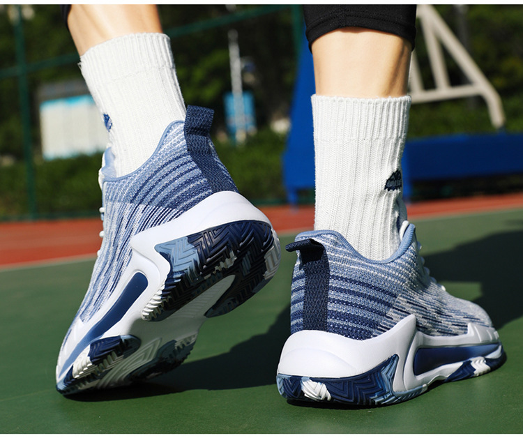 Large size breathable mesh rubber sole, anti slip and wear-resistant, medium to high school sports shoes, youth_voghion.com