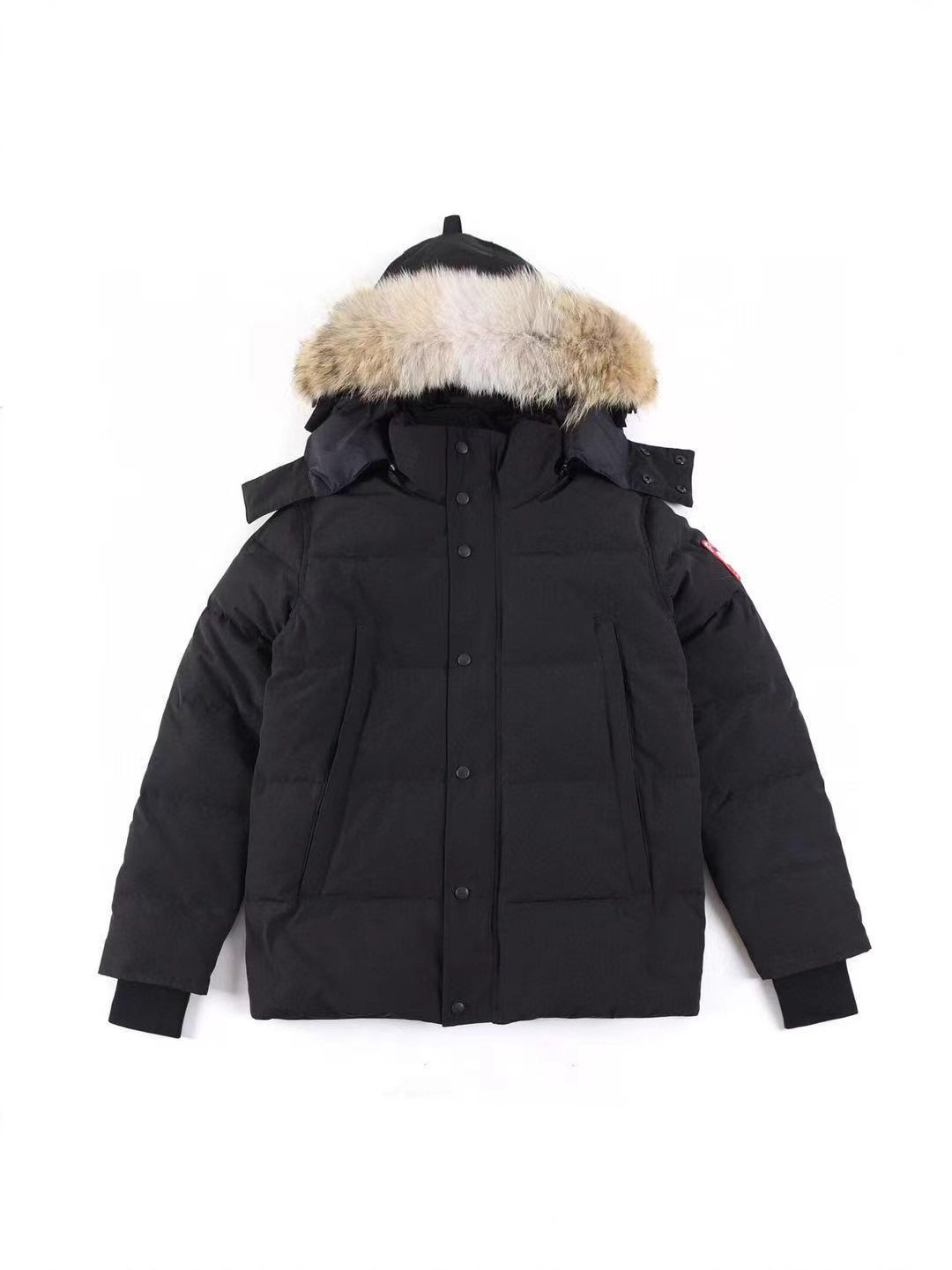 Wyndham parka goose plumón 29 generación hombre y mujer chaqueta gruesa invierno canadiense chaqueta de plumón cálida image 3