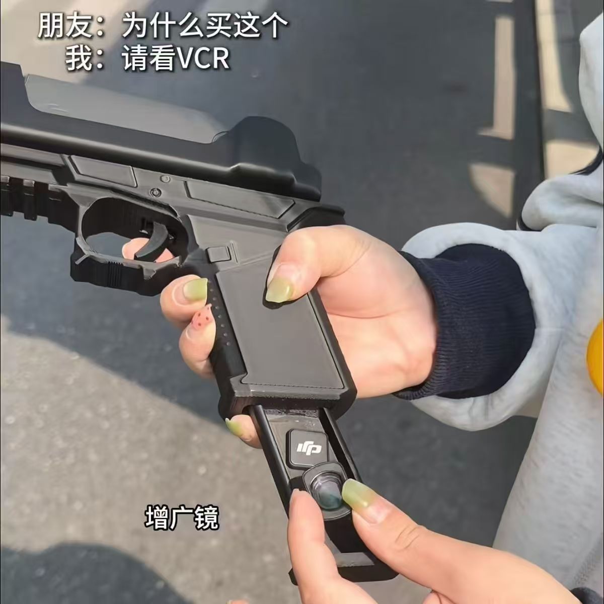 DJI pocket3 bolsas de almacenamiento de pistolas creativas accesorios portátiles coleccionistas de cubierta protectora de decoración