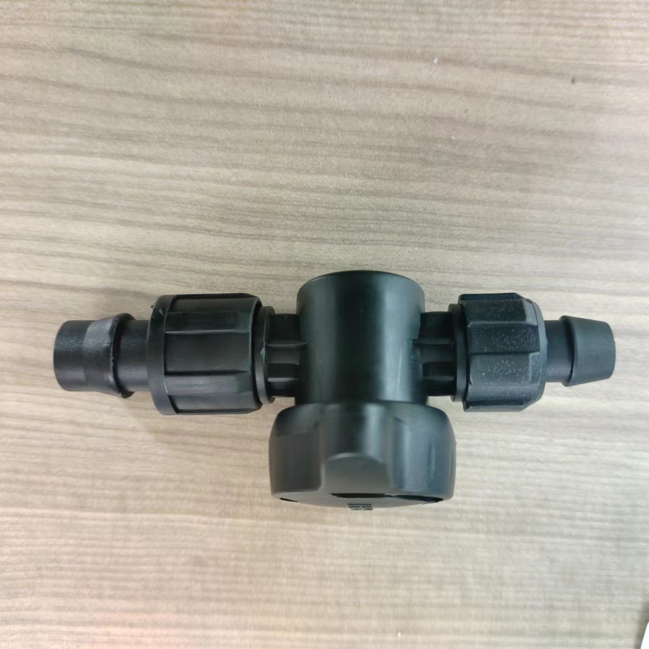 16定位硬管旁通阀16开关双锁母滴灌带接头阀门主管园艺灌溉