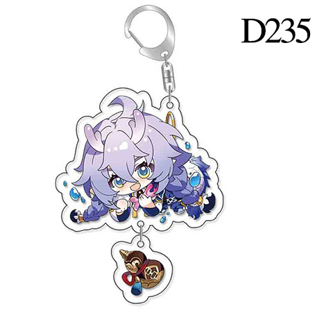 星穹铁道丹恒希露瓦二次元游戏周边可爱亚克力钥匙扣小挂件