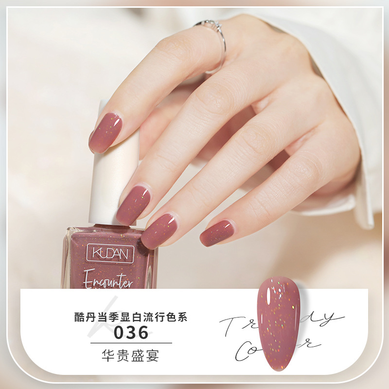 Cooldan esmalte de uñas de color sin hornear esmalte de uñas de larga duración de secado rápido para niños y mujeres embarazadas a base de agua desgarrable esmalte de uñas de verano