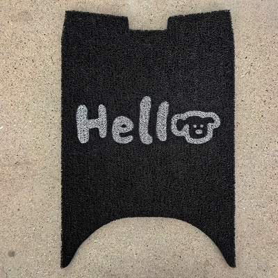 No.9 Electric Motorcycle PVC Coil | Electric vehicle foot mat - hello-no9-a260