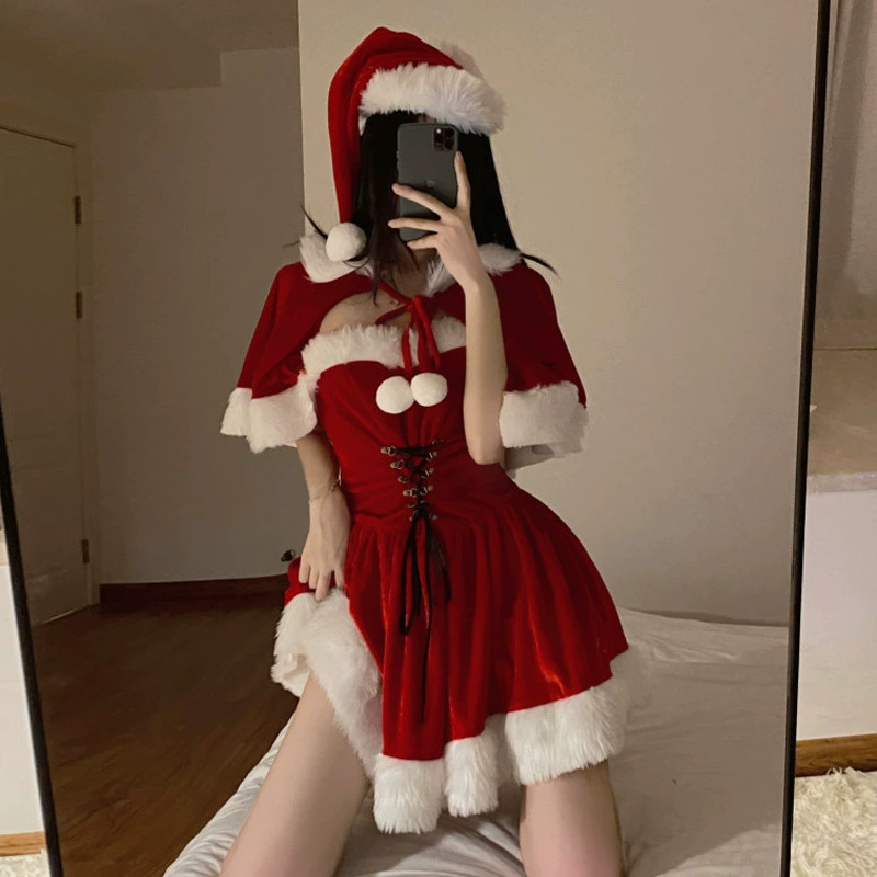 Поддельное '朵蜜拉 Underwear, uniform, Christmas set, wholesale, cosplay'