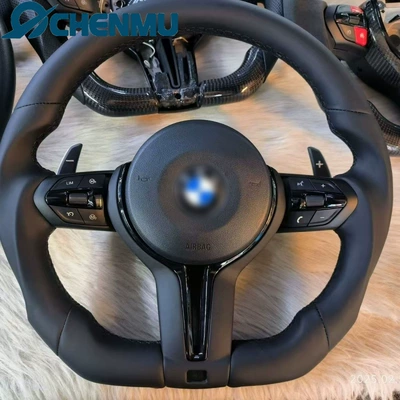 Suitable for Bmw X3 X4 Steering wheel - m5-full-plain-leather