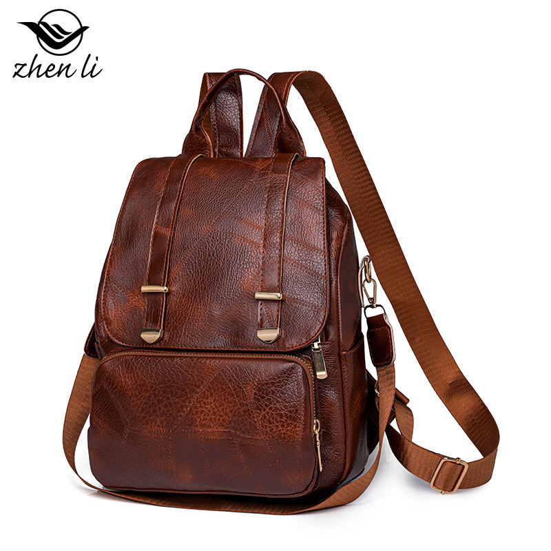 Damski plecak ze skóry ekologicznej na co dzień i do pracy_voghion.com