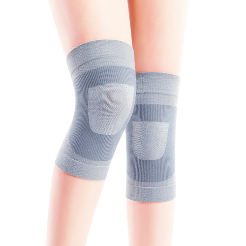 Silk sports knee pads, summer thin chiffon cotton, warm and naked feel, traceless stretch, air-conditioned room yoga to protect joints