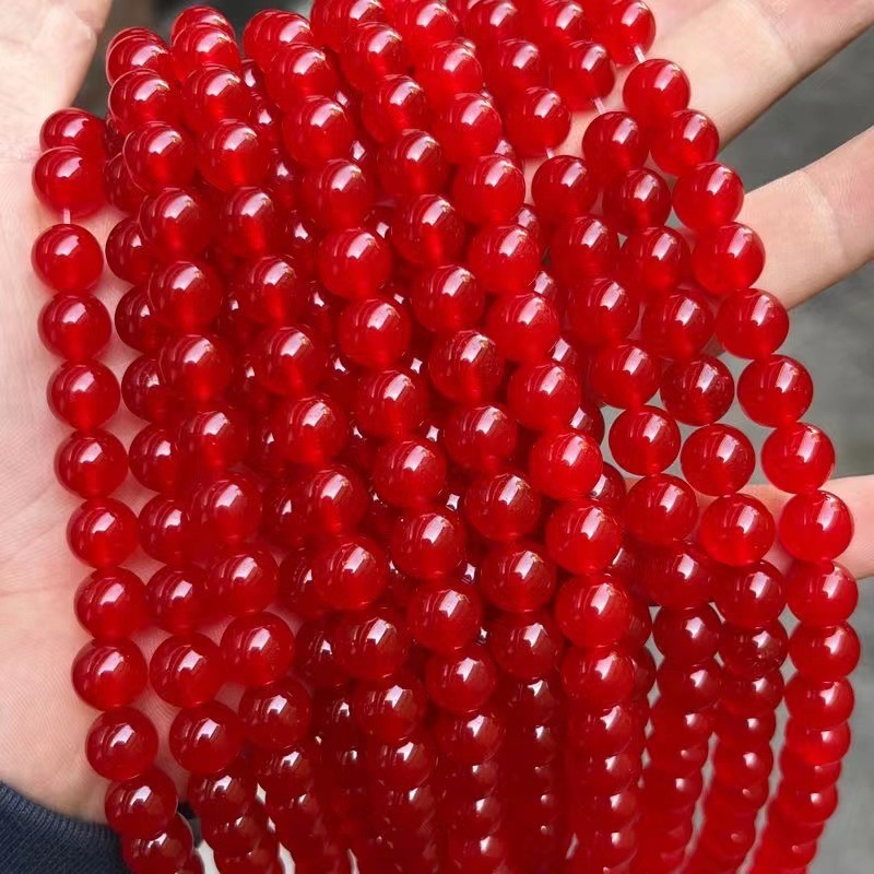 大紅玉髄瑪瑙紅玉散珠半製品diyアクセサリーブレスレットメーカー直売卸売り水晶|undefined