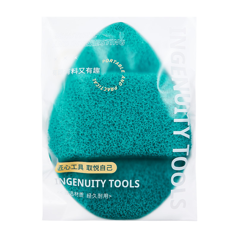 GECOMO refrescante, limpio, esponge de lavado facial extra grande, limpio, lim