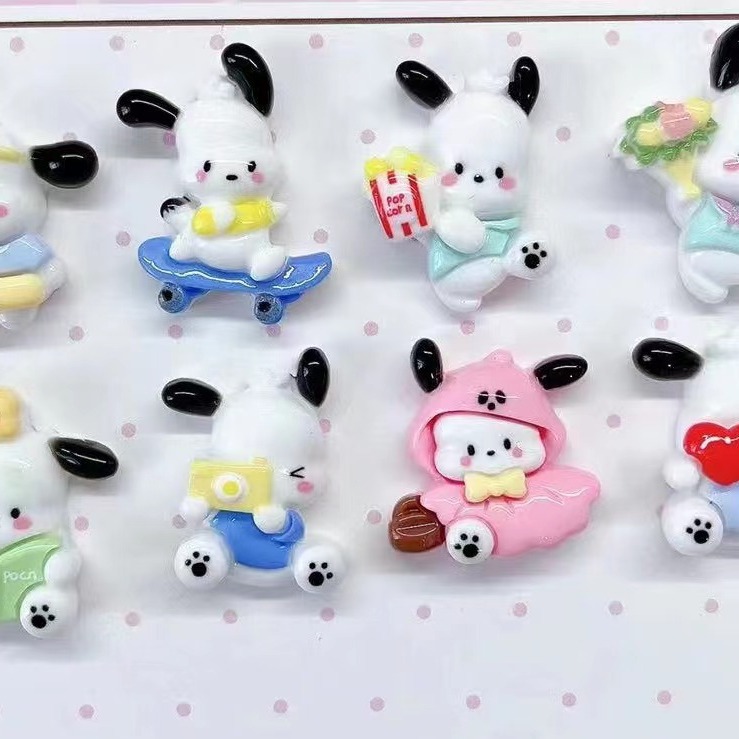 만화 검은 귀 개 수지 액세서리 크림 젤 DIY 헤어 액세서리 물 컵 신발 버클 펜던트 휴대 전화 쉘 장식