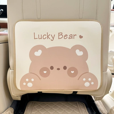 Car Seat Rear Anti-Kick Pad – Chair back anti-kick pad - chubby-bear-anti-kick-pad