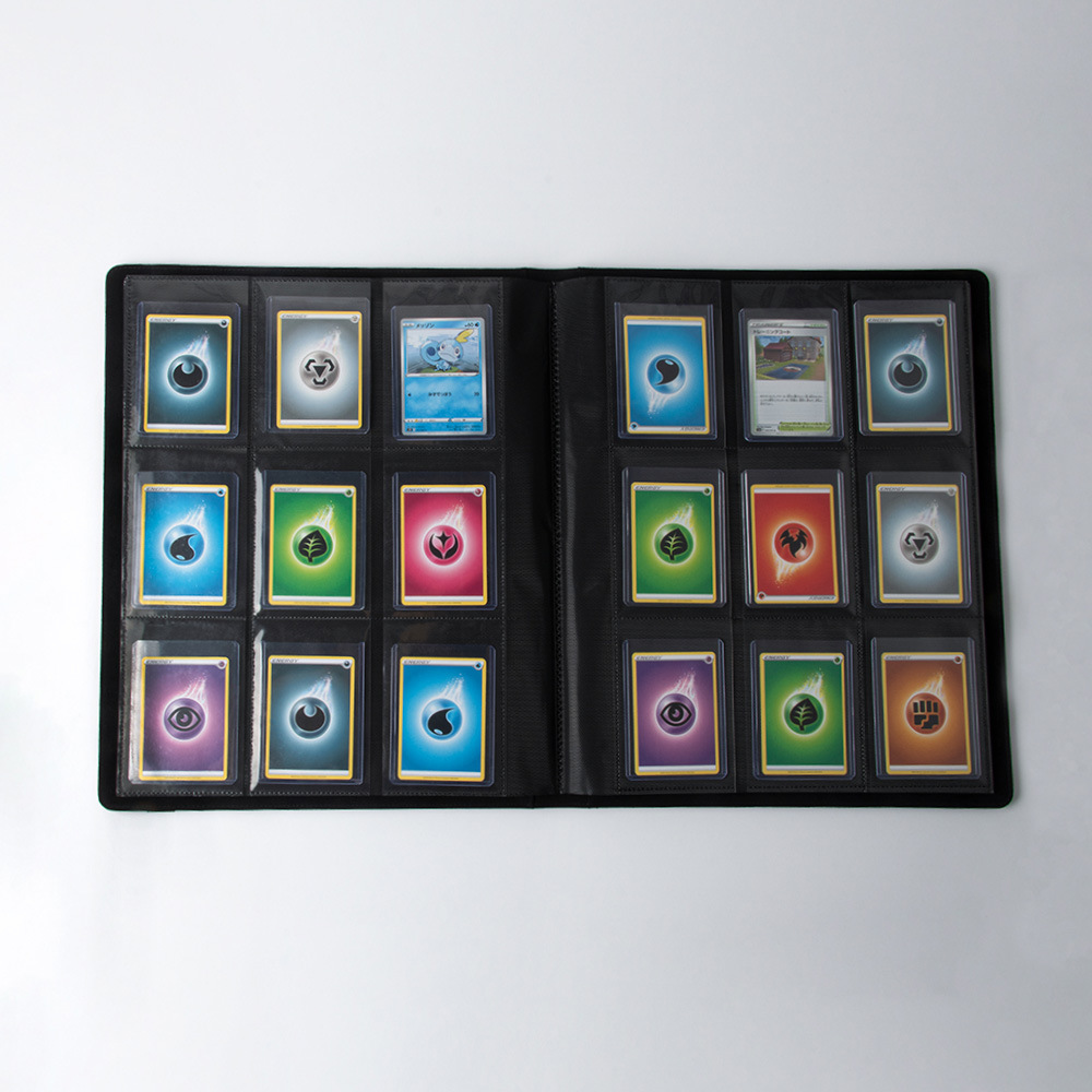 9 rejilla pu vendaje tarjeta libro 3x4 Tarjeta cubierta anime tarjeta libro juego rey Ultraman estrella tarjeta ladrillo colección libro