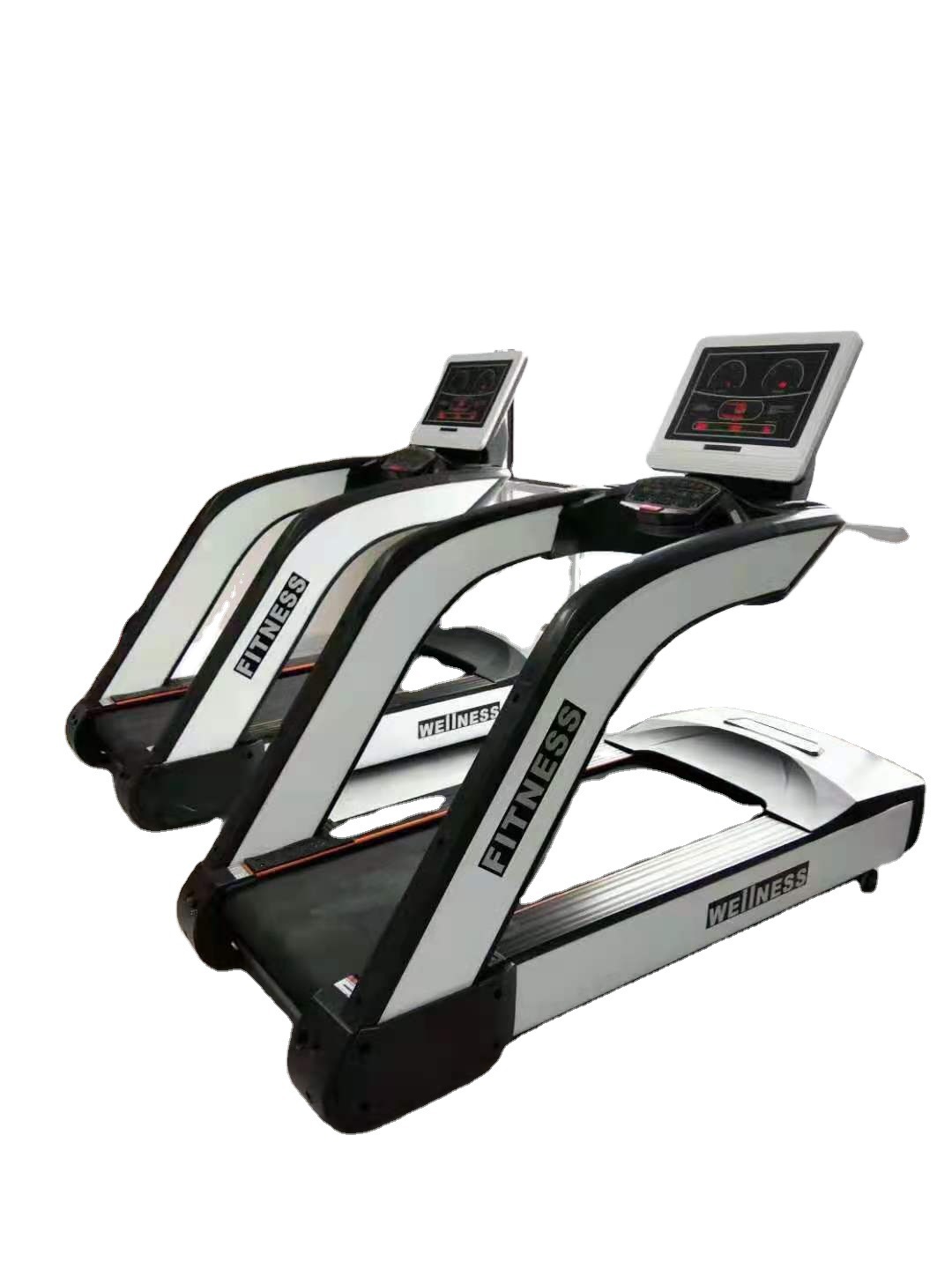 Caminadora de correr sin potencia doméstica comercial sin enchufe de control magnético de múltiples engranajes de nylon con banda de aluminio sin resistencia