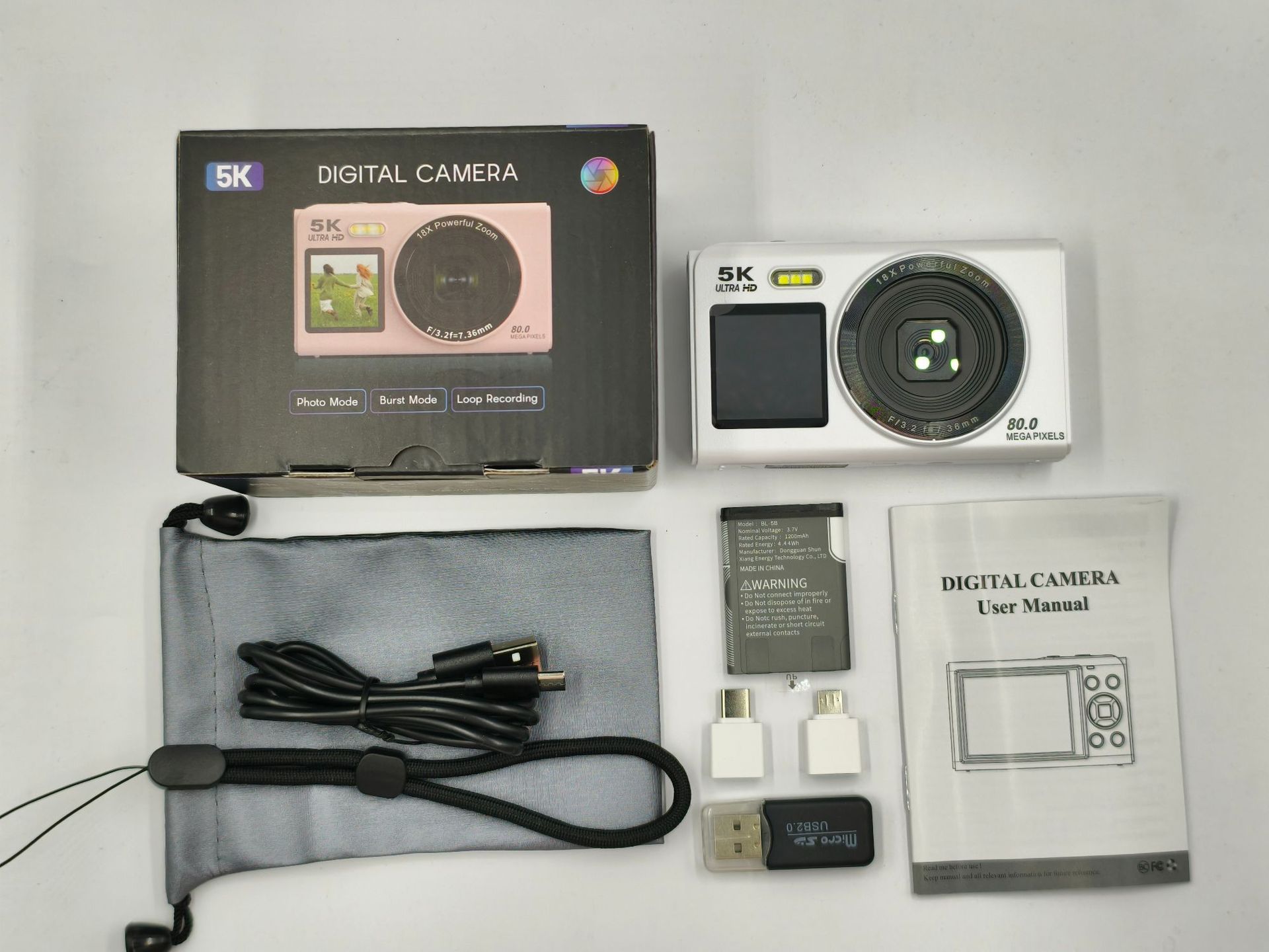 S96 white standard + otg card reader