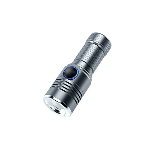 Ruibao manufacturer wholesales portable bright flashlight LED zoom charging ultra-bright mini flashlight cross-border new model