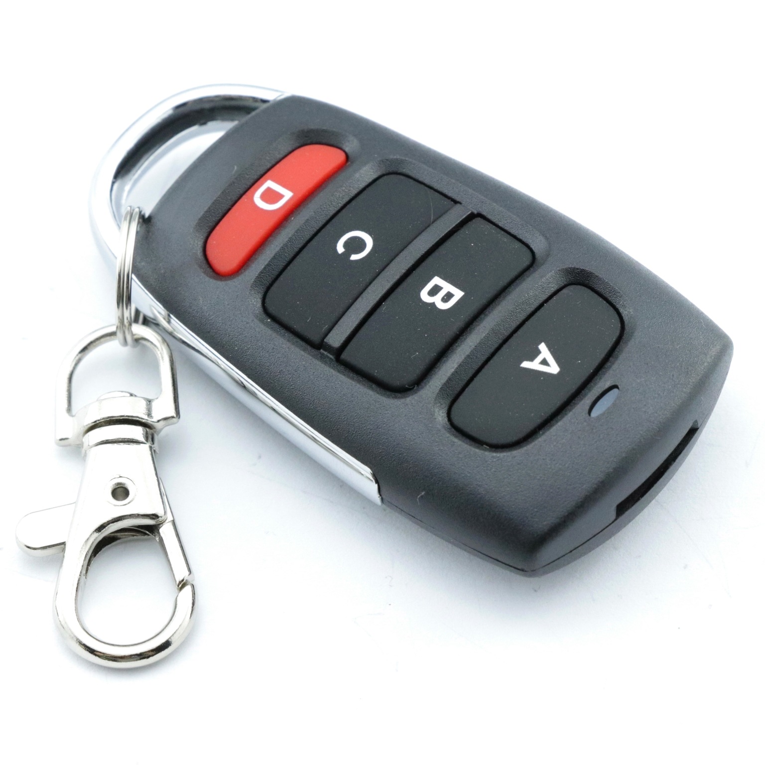 厂家直供 433MHz四键超强对拷贝遥控器 卷闸门车库门遥控钥匙复制