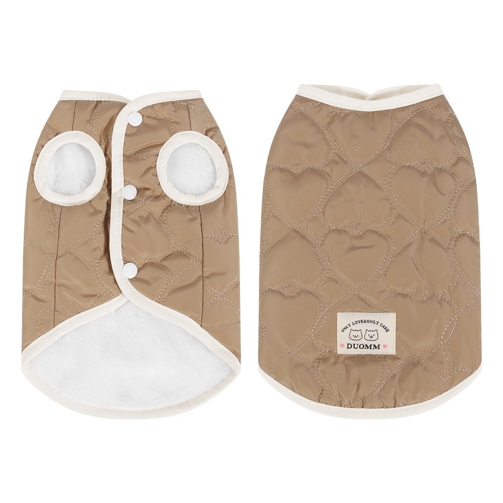 Ventas transfronterizas calientes gatos cachorros ropa de perro cachorro otoño invierno peludo polar Teddy Bear chaqueta de perro pequeño ropa de mascotas