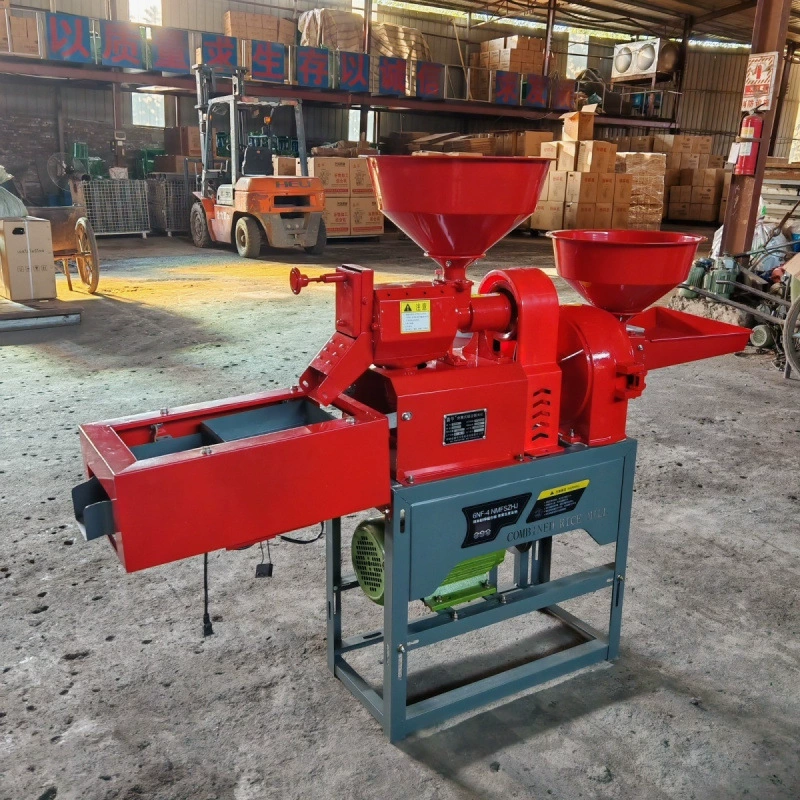 Бытовая небольшая рисоочистительная машина, универсальная рисоочистительная машина, бытовая рисоочистительная машина, полностью автоматическая оболочка для риса и дробление кукурузы «все в одном»