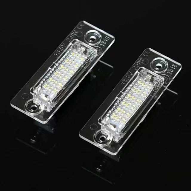 LED License Plate Light For Volkswagen VW Touran Caddy Jetta B5 T5