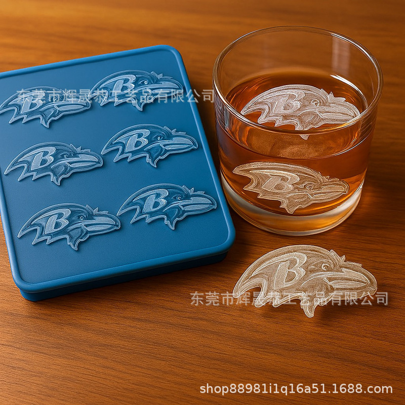 国境を越えた新しいサッカーチームSilicone Ice Moldサッカーチームのシリコン氷型|undefined