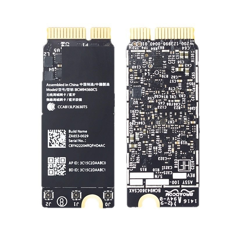 Tarjeta inalámbrica Bluetooth WIFI 2 en 1 para Apple / Apple Macbook