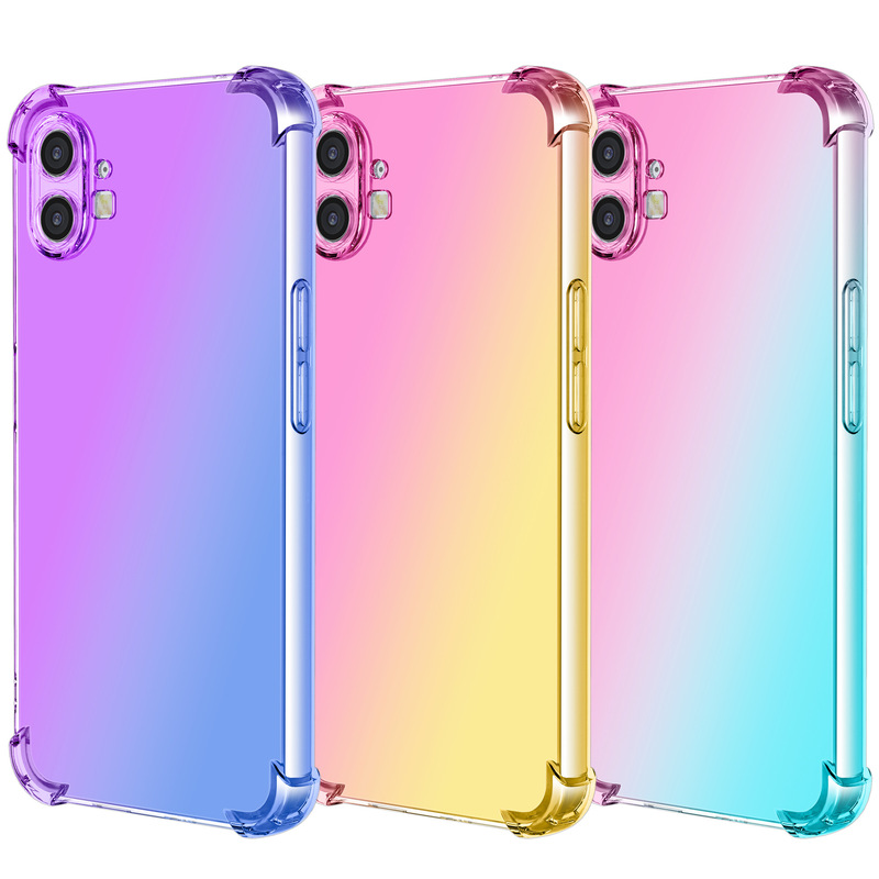 +Anti-Fall Redmi A7Pro Mobile Phone Case, Suitable for Redmi Note15 Gradient Color Redmi Note15Pro Mobile Phone