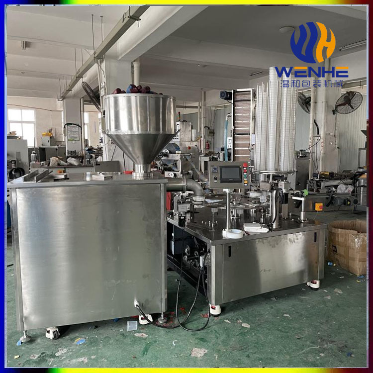 直线式灌装覆膜盖盖机 全自动包装机机械精准