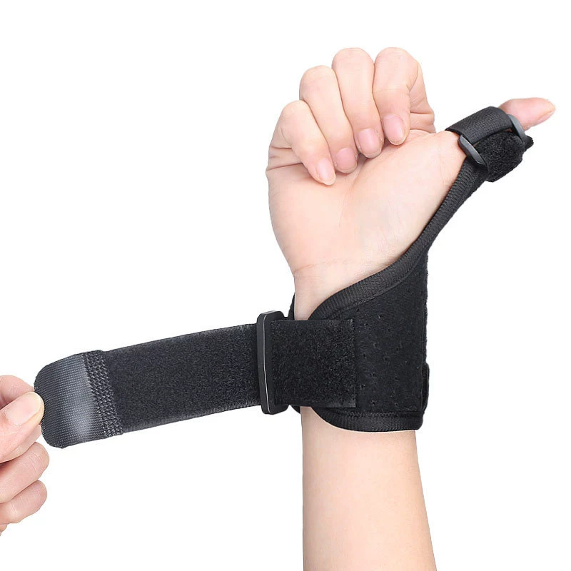 Зона пальцаFinger finger finger, большой палец большого пальца, повреждения запястья растяжения, алюминиевая пластина крепления пальцевого чехла