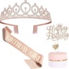 Birthday Digital Crown Shoulder River Crown Suppleration Birthday Gift Accessories Foreign Trade Supply Party Dance