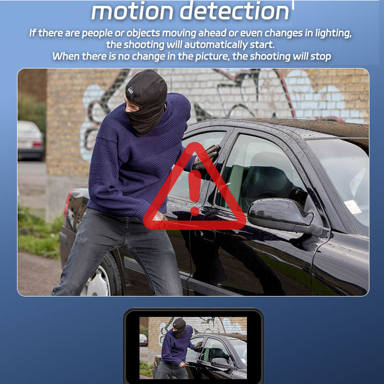 New cross-border panoramic WiFi four-channel dashcam with enhanced night vision and reverse camera for parking monitoring