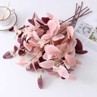 Simulation with fruit eucalyptus leaves Morandi Wedding Auditorium Flower Art Insert olive Branch Simulation 3 Founds Yugali Leaf