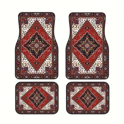 Avtomobil döşəmə paspasları – mats easy to clean crystal - halloween-car-floor-mats-15-33444468cm-two-pairs-four-pieces-in-total