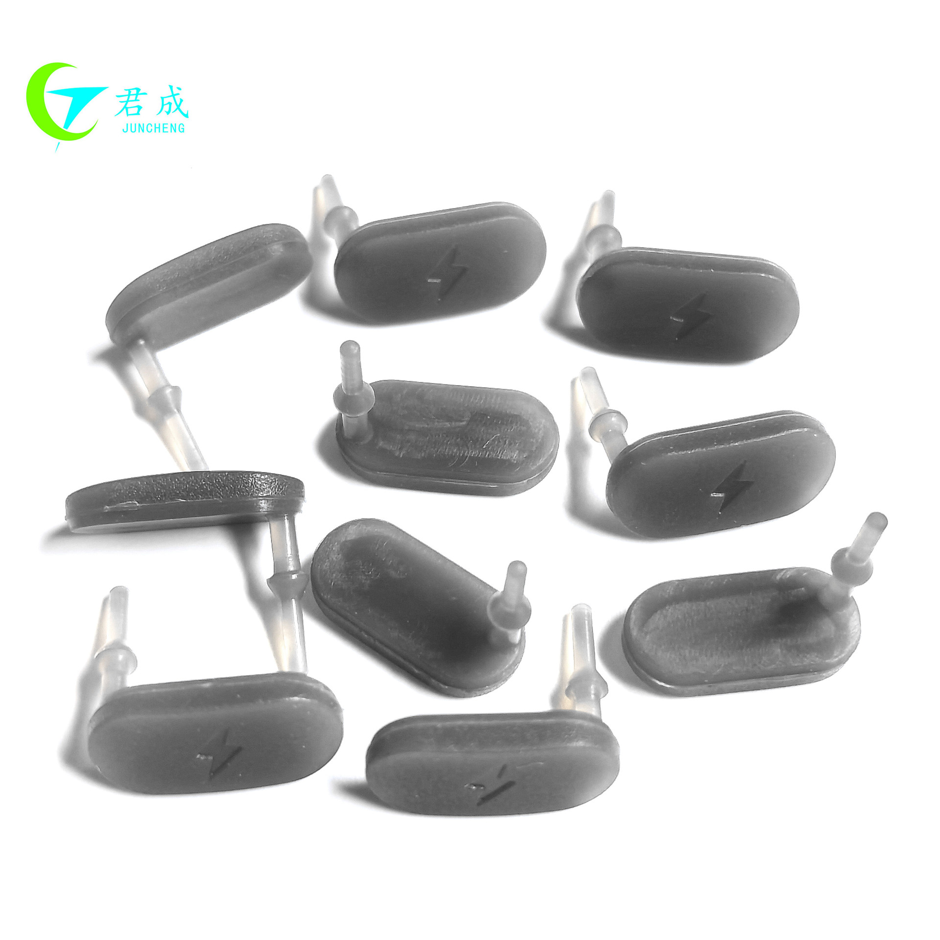 15*7usb充电口防水塞type-c硅胶塞USB防尘塞typec防水盖弧形胶塞