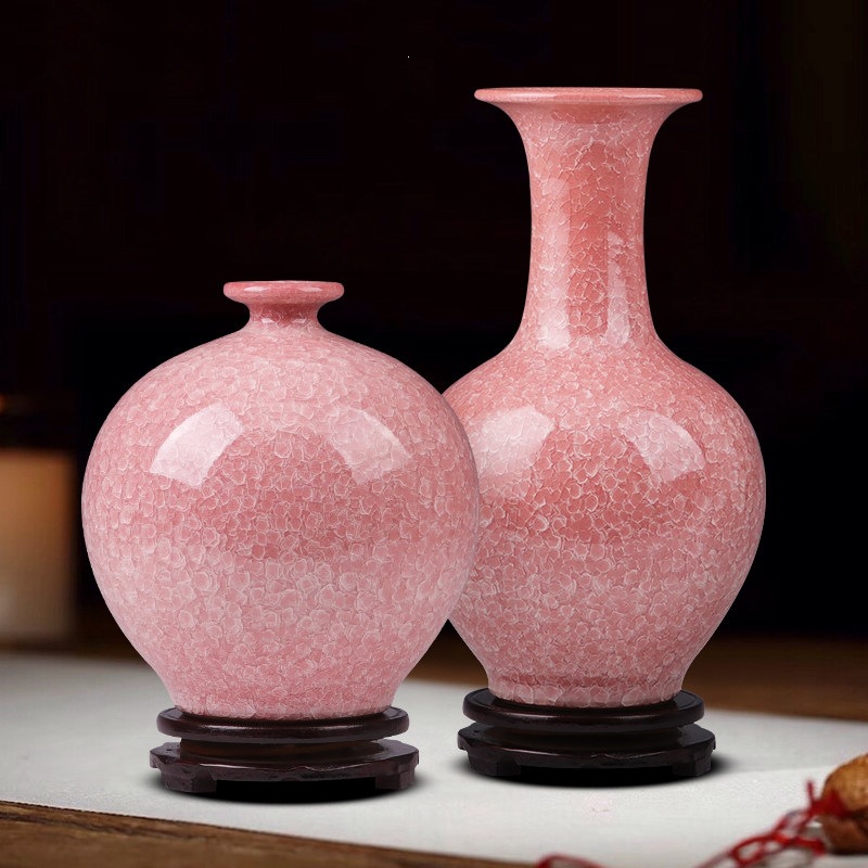 景德镇陶瓷器仿古花瓶摆件复古中式家居客厅插花电视柜酒柜装饰品