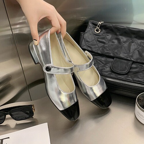 2024 new fashion high heels for women color matching sexy fashion single shoes for women spring versatile small fragrant style women's shoes