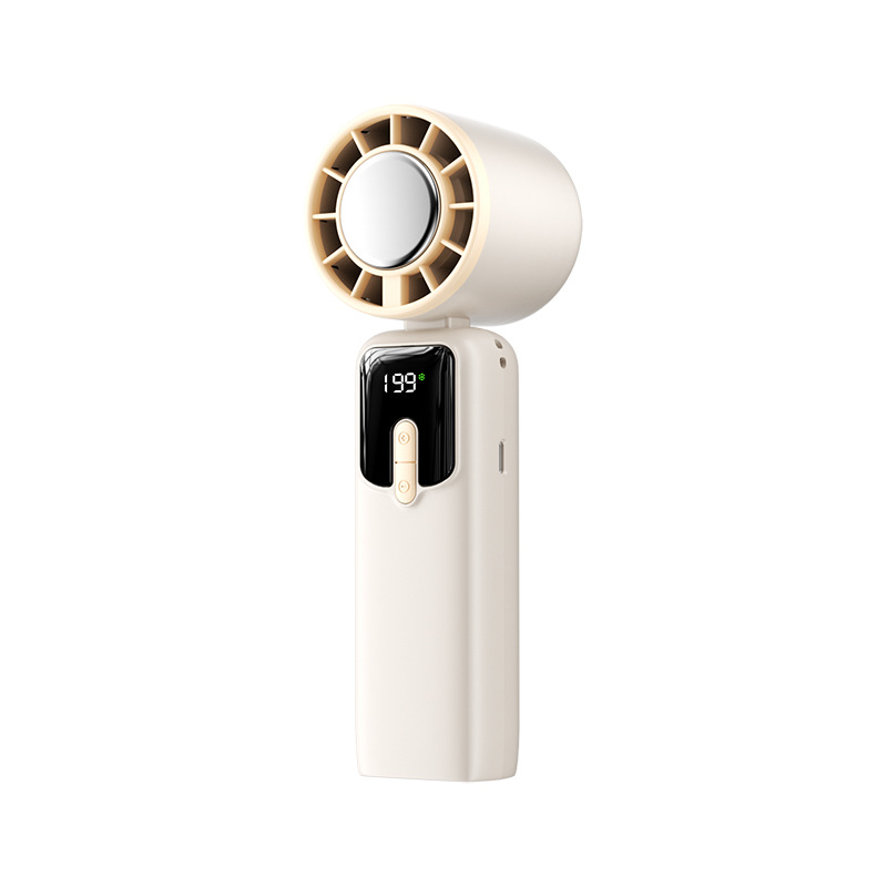 Mini Portable Handheld Electric Fan USB Rechargeable Quiet Desktop Cooling Fan For Dormitories Outdoor Ice Pack_voghion.com