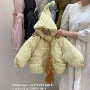 连帽新年女童冬款棉袄