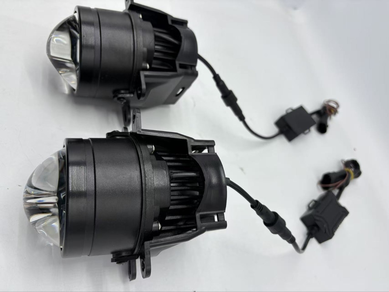 3inch Yellow Light Fog Lamp Dual-Lens High-Power Ultra-Bright Dual Direct-Beam Laser Factory Dual-Lens Fog Lamp