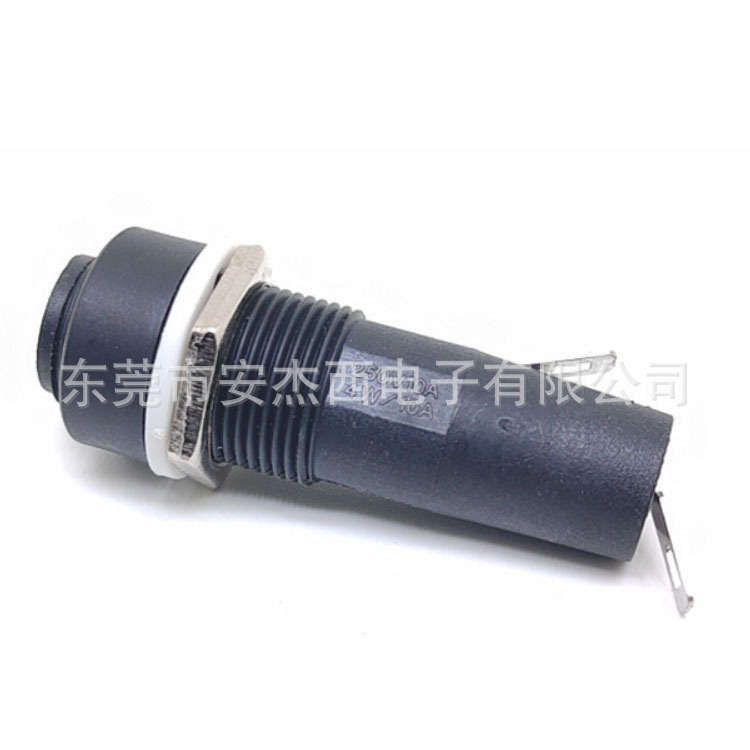 OP530电子类面板安装保险丝座6X30电流保险丝管10A250V熔断器底座