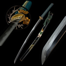 荷塘月色打刀日本长刀东洋武士刀剑Japanese-sword外贸批发未开刃