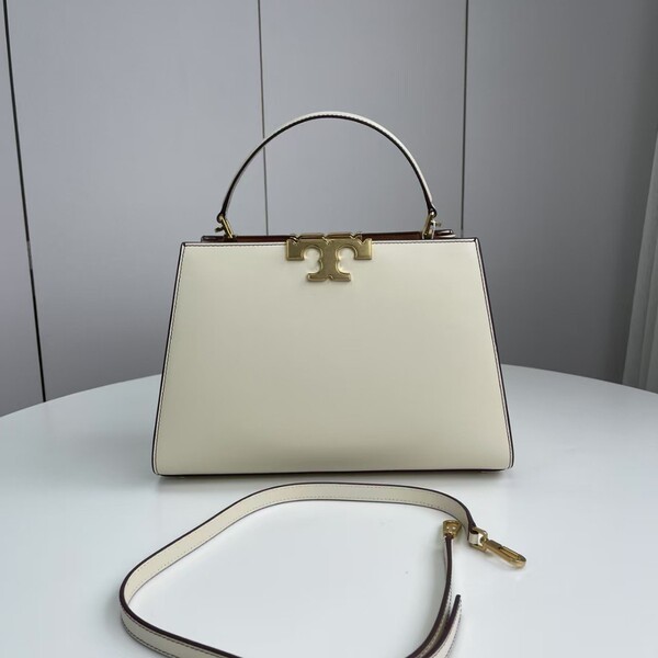 Leather one-shoulder bag