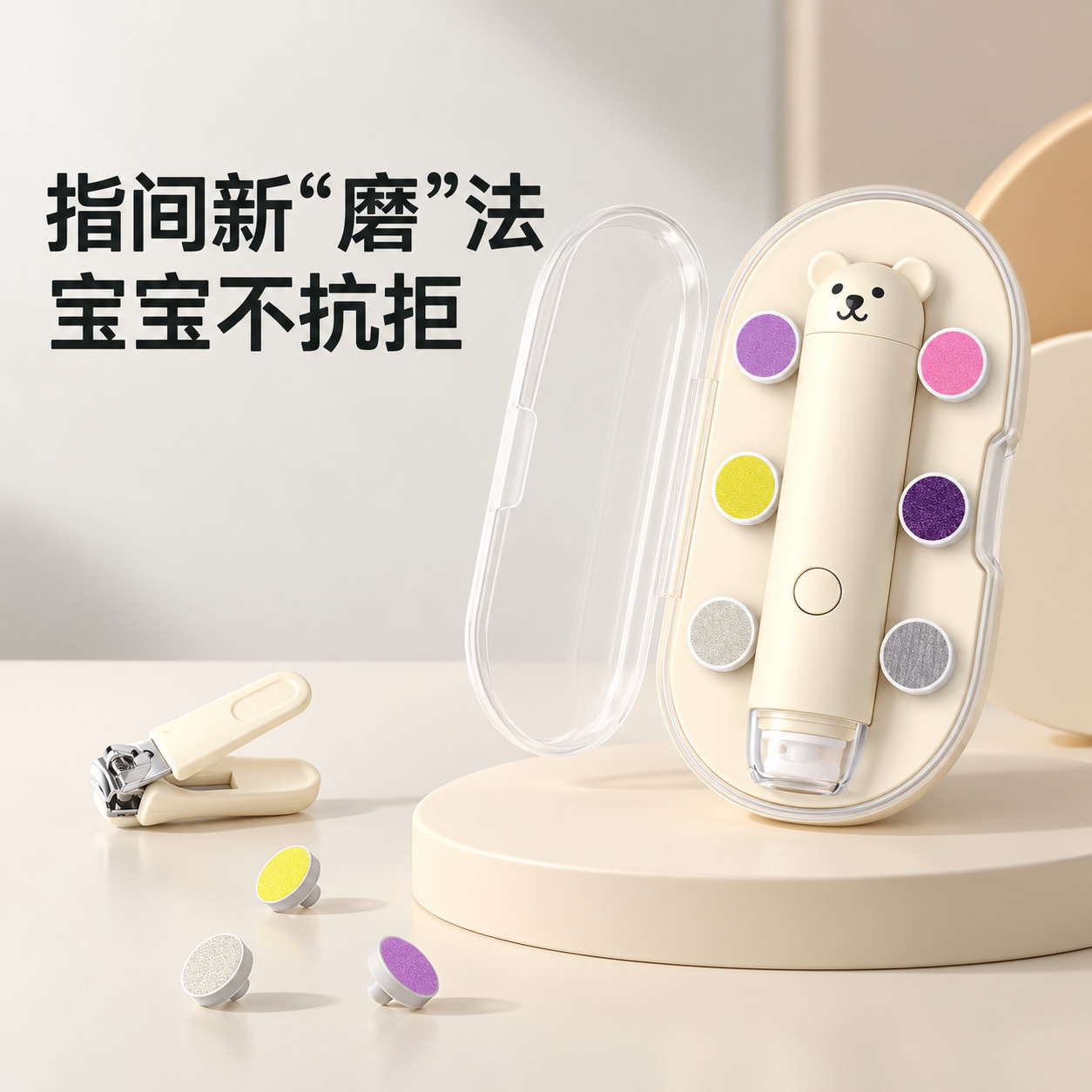 Electric nail grinder, baby nail clippers, specifically designed for newborns, newborn nail clippers, baby nail clippers