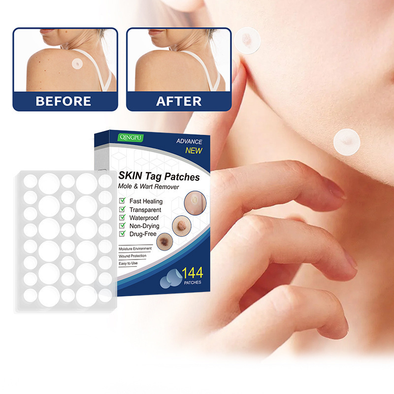 Cross-Border Exclusive Qingpu Invisible Acne Patch Scar Patch Wart Removal Patch for Easy Makeup Application