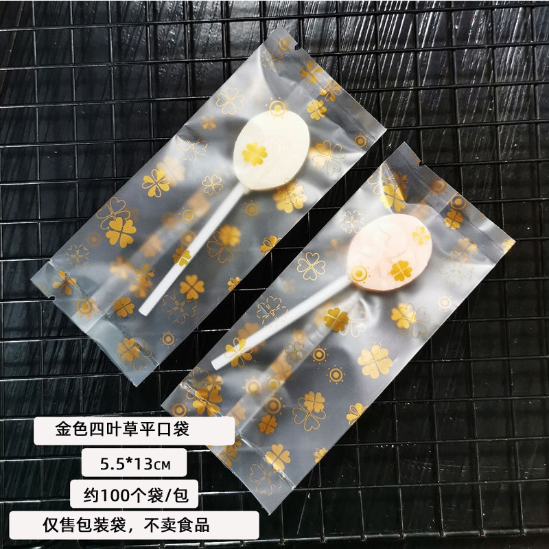 55130 trébol de cuatro hojas esmerilado-Golden 100