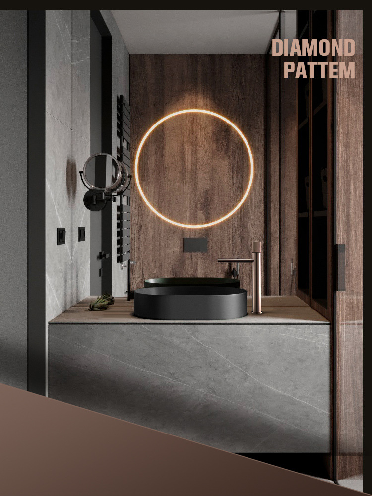 Grifo Mezclador para Lavabo de Latón, Acabado Cepillado, Válvula de Cerámica