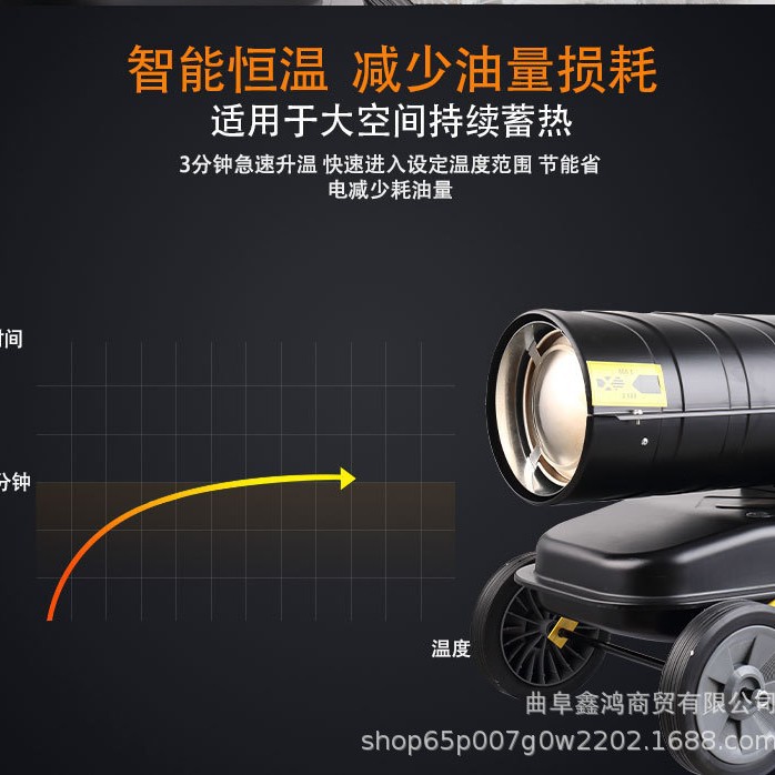 推车油电双用暖风机  智能恒温持久高效恒温机 蔬菜种植热风机