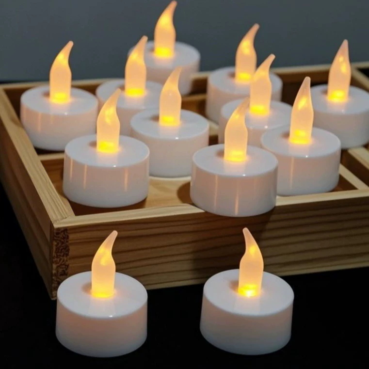 Трансграничные свечи CR2032 для создания романтической атмосферы на свадьбе, для признаний, долговечные свечи с дистанционным управлением.